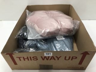 BOX OF ASSORTED CLOTHING (ASSORTED SIZES INCLUDED IN BOX)