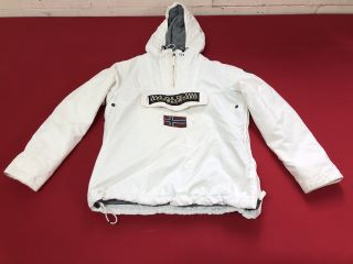 NAPAPIJRI WHITE JACKER (UKNOWN SIZE)