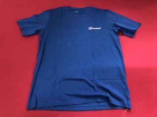 BERGAUS T-SHIRT IN BLUE (LARGE)