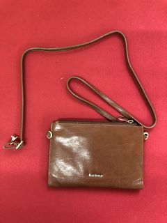 BARBOUR BROWN PURSE