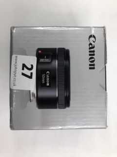 CANON EF 50MM F/1.8 STM CAMERA LENS