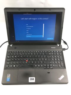 LENOVO E540 512GB LAPTOP IN BLACK. (UNIT  ONLY). INTEL CORE I5-4200M, 4GB RAM,  [JPTN40158].