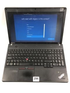 LENOVO E545 500GB LAPTOP IN BLACK. (WITH CHARGER ONLY). AMD A7-4500M APU, 4GB RAM,  [JPTN40145].