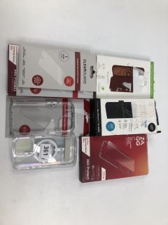 3 X ASSORTED IPHONE CASES+4 X ASSORTED IPHONE CASES