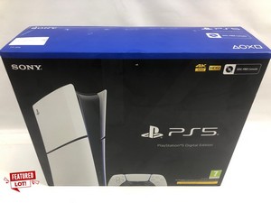 SONY PLAYSTATION 5 DIGITAL EDITION GAMES CONSOLE MODEL CFI-2016 (1TB)(SEALED)(RRP £349)