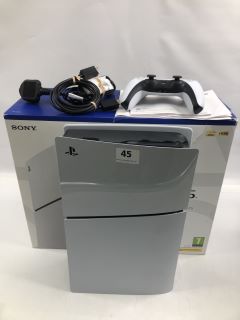 SONY PS5 GAME CONSOLE: MODEL NO CFI-2016 (WITH BOX & REMOTE)  [JPTN40246]