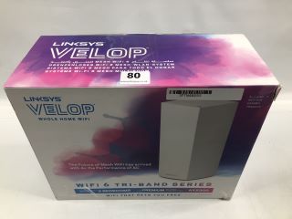 LINKSYS VELOP HOME WIFI 6 TRY-BAND SERIES. (WITH BOX & AC ADAPTOR)  [JPTN40192]