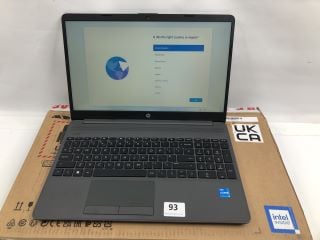 HP 250 G9 512GB LAPTOP IN GREY. (WITH BOX & CHARGER). INTEL CORE I5-1235U, 8GB RAM,  [JPTN40203]