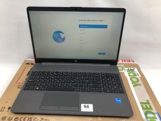 HP 250 G9 512GB LAPTOP IN GREY. (WITH BOX & CHARGER). INTEL COR EI5-1235U, 8GB RAM,  [JPTN40204]