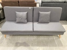 GREY SOFA BED (TWO SIDES MISSING).