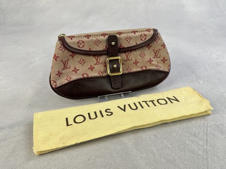 Louis Vuitton Anne Sophie Monogram Mini Pochette - Dimensions Approximately 20x10x1.5cm (VAT ONLY PAYABLE ON BUYERS PREMIUM)
