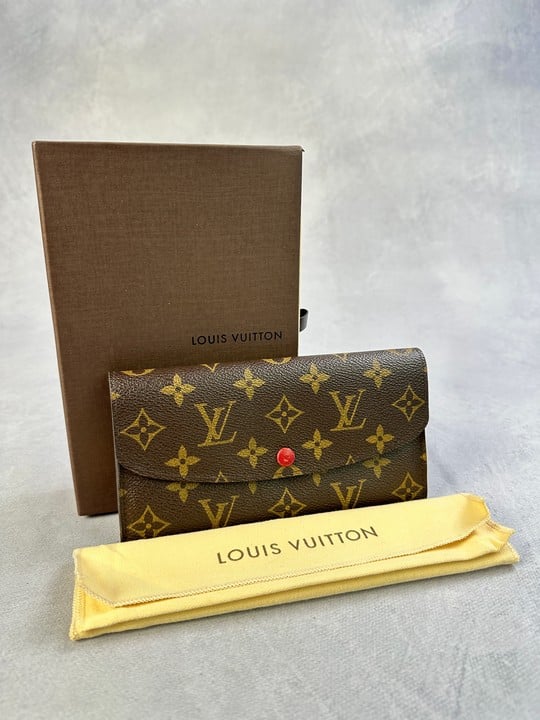 Louis Vuitton Monogram Portefeuille Emilie Long Wallet M60697 W18.5cm x H11cm x D2cm(Approx) (VAT ONLY PAYABLE ON BUYERS PREMIUM)