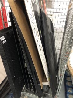 CAGE OF ASSORTED TV'S FOR SPARES OR REPAIR ONLY (CAGE NOT INCLUDED)