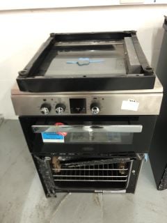 BELLING 60CM ELECTRIC DOUBLE OVEN COOKER (VISIBLE DAMAGE VIEWING ADVISED)