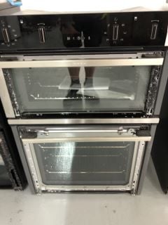 NEFF BUILT IN DOUBLE OVEN (VISIBLE DAMAGE VIEWING ADVISED)