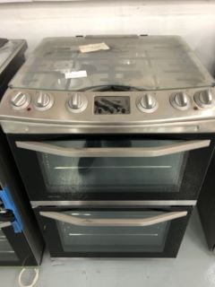 SILVER COOKER WITH GLASS TOP