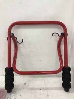 PALLET OF CYCLING WALL MOUNTED BIKE STAND IN RED