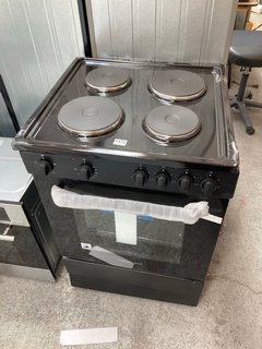 COOKOLOGY 60CM COOKER WITH CERAMIC HOB: MODEL CFSP600BK - RRP £279: LOCATION - A7