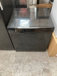 COOKOLOGY CTTD88K 8 PLACE TABLETOP DISHWASHER IN BLACK - RRP £250: LOCATION - A7