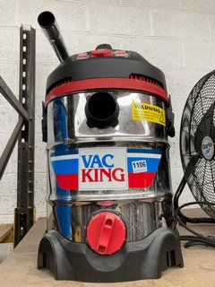 VAC KING INDUSTRIAL STYLE VACUUM AND EXTRACTOR: LOCATION - BR12