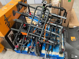 PALLET OF ASSORTED VEHICLE MOUNTED BICYCLE CARRIERS: LOCATION - B7 (KERBSIDE PALLET DELIVERY)