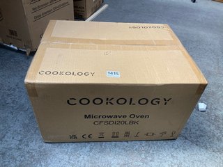 COOKOLOGY MICROWAVE: MODEL CFSDI20LBK - RRP £62: LOCATION - A6