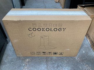 COOKOLOGY 70CM CHIMNEY COOKER HOOD: MODEL CH700SS - RRP £99: LOCATION - A7