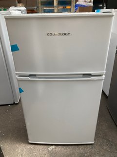 COOKOLOGY UNDERCOUNTER FRIDGE FREEZER: MODEL UCFF87WH - RRP £149: LOCATION - A8