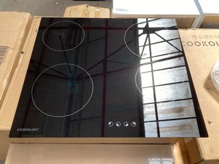 COOKOLOGY 60CM CERAMIC HOB: MODEL TCH601 - RRP £99: LOCATION - A8