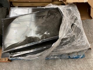 PALLET OF SMART TVS (PCB BOARDS REMOVED AND SCREENS DAMAGED): LOCATION - B8 (KERBSIDE PALLET DELIVERY)