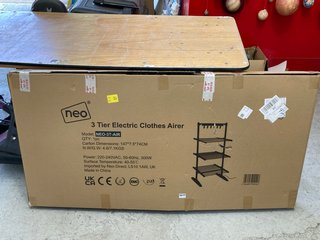 NEO 3 TIER ELECTRIC CLOTHES AIRER: LOCATION - A1