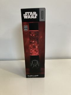 2 X STAR WARS DARTH VADER GLITTER GLOW LAMP 13"INCH TALL