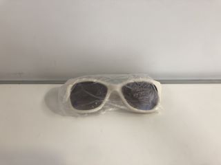 A BOX OF MARINE SUNGLASSES IN WHITE WITH GLASSES CASE