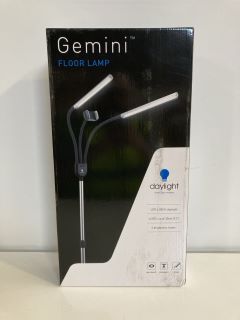 GEMINI FLOOR LAMP 1,400 LUMENS -6,000K LED - 4 BRIGHTNESS LEVELS (RRP £199.99)