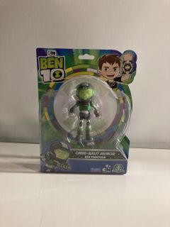 3 x BEN 10 OMNI-NAUT ARMOUR ACTION FIGURE