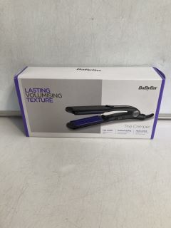 1 x BABYLISS SHEER VOLUME ROTATING HOT BRUSH & 1 x BABYLISS THE CRIMPER VOLUMISING TEXTURE CRIMPING IRON