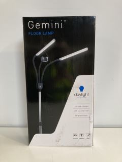 GEMINI FLOOR LAMP 1,400 LUMENS -6,000K LED - 4 BRIGHTNESS LEVELS (RRP £199.99)