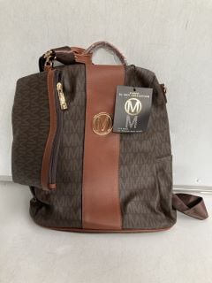 M MARCO BY MKP COLLECTION LEATHER HANDBAG AND PURSE