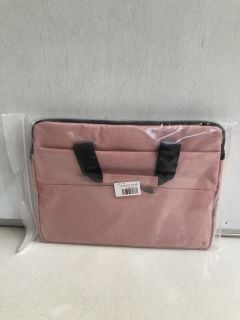 3 X PINK BAGS DESIGNED FOR USE WITH LAPTOPS, TABLETS AND OTHER PORTABLE DEVICES