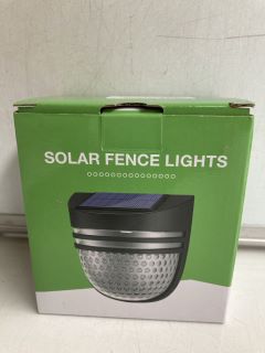 6 X SOLAR FENCE LIGHTS