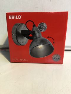 2 x BRILLO LAMPS, ANTIQUE, SILVER.