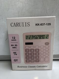 QTY OF CALAIS PINK BASIC BUSINESS CALCULATOR