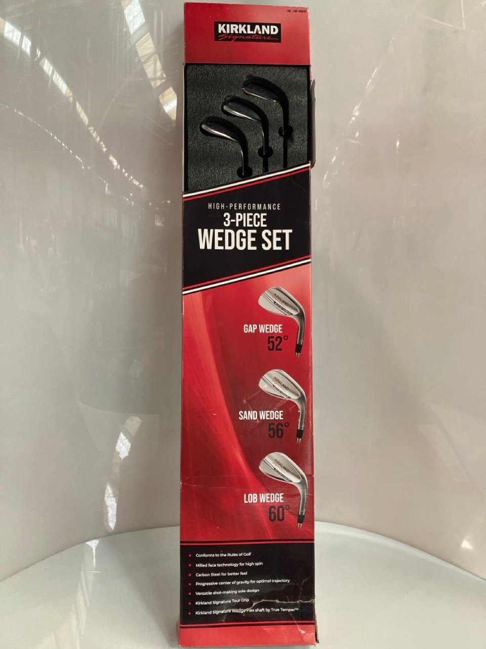 John Pye Auctions 1 X KIRKLAND SIGNATURE 3PIECE WEDGE SET GAP WEDGE