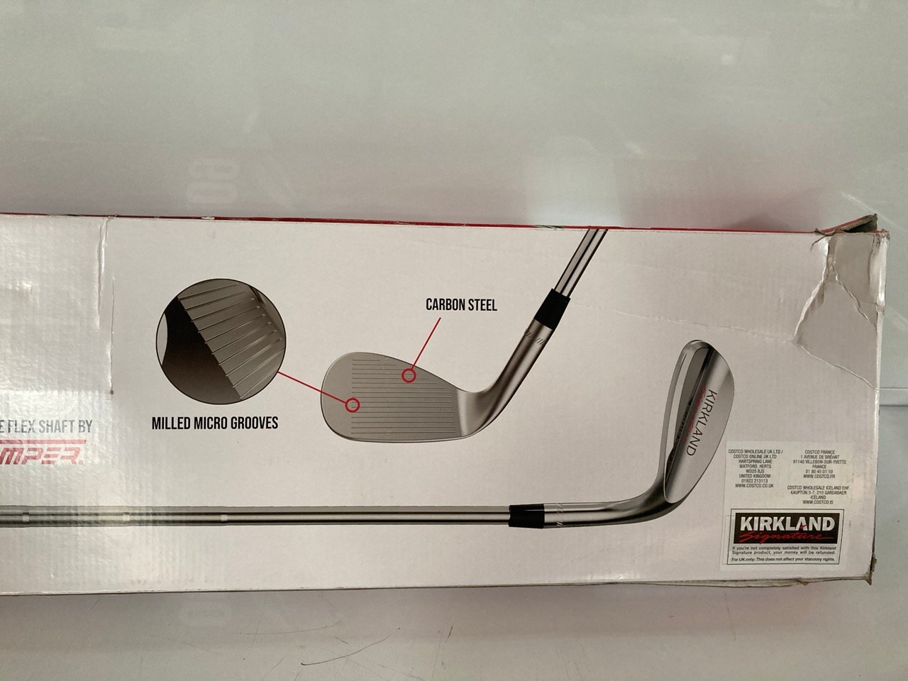 John Pye Auctions 1 X KIRKLAND SIGNATURE 3PIECE WEDGE SET GAP WEDGE