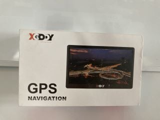 1 X XGODY GPS NAVIGATION 2D/3D VIEW TOUCH SCREEN SMART ROUTE PLANNING