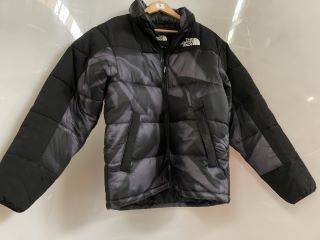 1 X THE NORTH FACE MEN'S HIMALAYAN PRINTED COAT BLACK SIZE M RRP £100