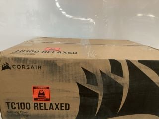 1 X CORSAIR TC100 RELAXED GAMING CHAIR