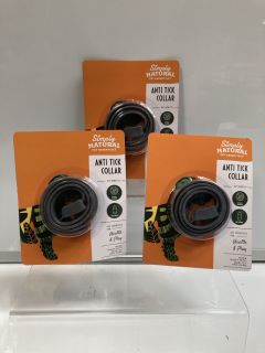 QTY OF SIMPLY NATURAL ANTI TICK COLLARS