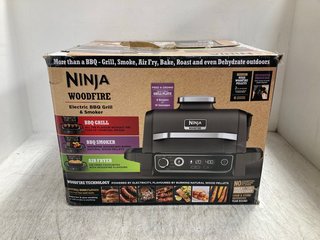 NINJA WOODFIRE ELECTRIC BBQ GRILL AND SMOKER RRP - £350: LOCATION - G20