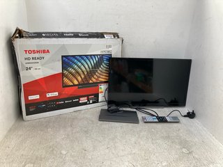 TOSHIBA 24" HD READY SMART TV: LOCATION - E5